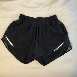 Black lululemon shorts